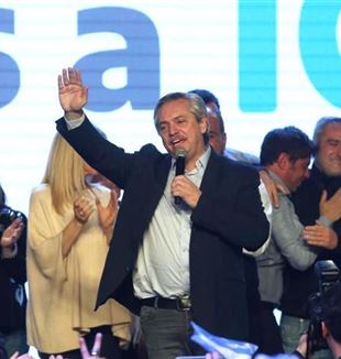 El presidente argentino electo, Alberto Fernández