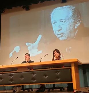 Davide Prosperi y Letizia Bardazzi, presidente de AIC.