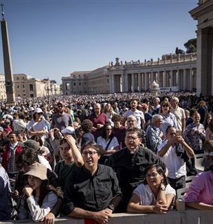 La audiencia del 15 de octubre de 2022 (©Fraternità CL/Roberto Masi)